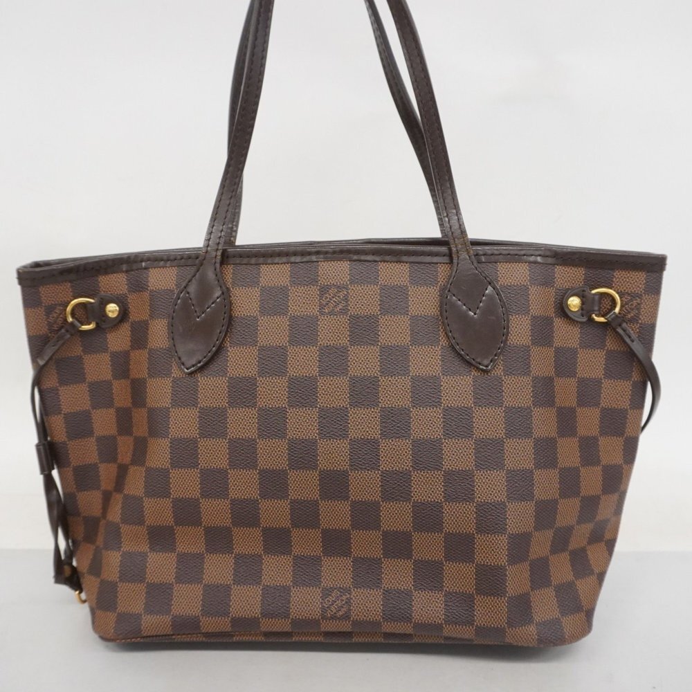 LOUIS VUITTON Authentic Brown Damier Neverfull PM Tote Bag - Picture 14 of 14
